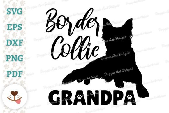 Border Collie Grandpa: A Design Review for Handmade Goods