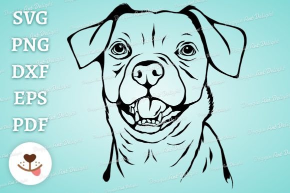 Chiweenie Dog Face Svg Png Dxf Cut File