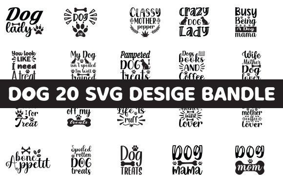 DOG 20 SVG DESIGE BANDLE: A Designer's Review