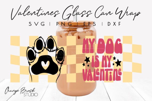 Dog Lover SVG Valentines Libbey Can SVG: A Designer's Review