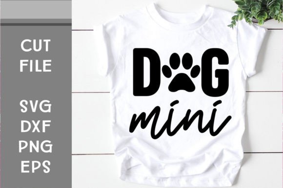 Dog Mini SVG Cut File: A Designer's Take on Real Embroidery Use