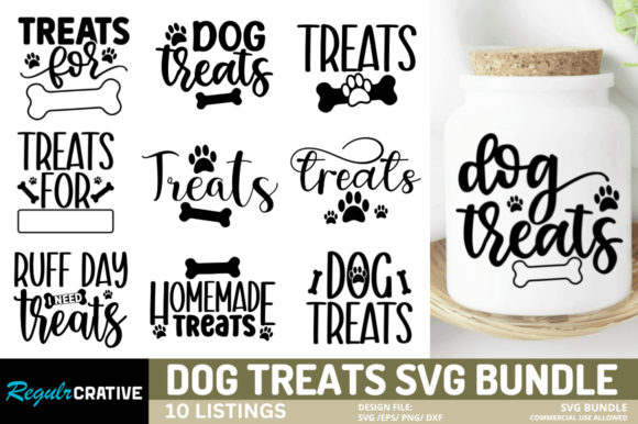 Dog Treats SVG Bundle: A Designer's Review