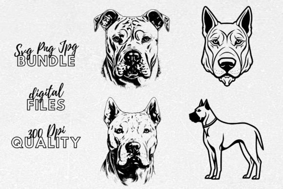 Dogo Argentino SVG – Dog Clipart Review