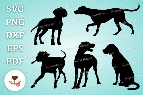 Pointer Dog Silhouette SVG PNG Bundle Review
