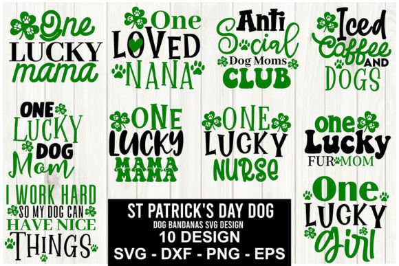 St Patrick s Day Dog Bandanas SVG Review