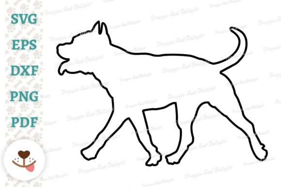 Staffie Dog Outline: A Designer's Review