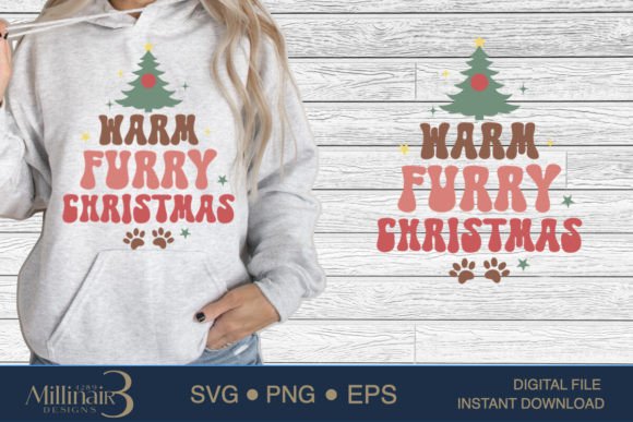 Warm Furry Christmas Dog Saying SVG PNG: A Designer’s Hands-On Review